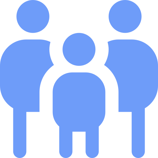 niños y adultos